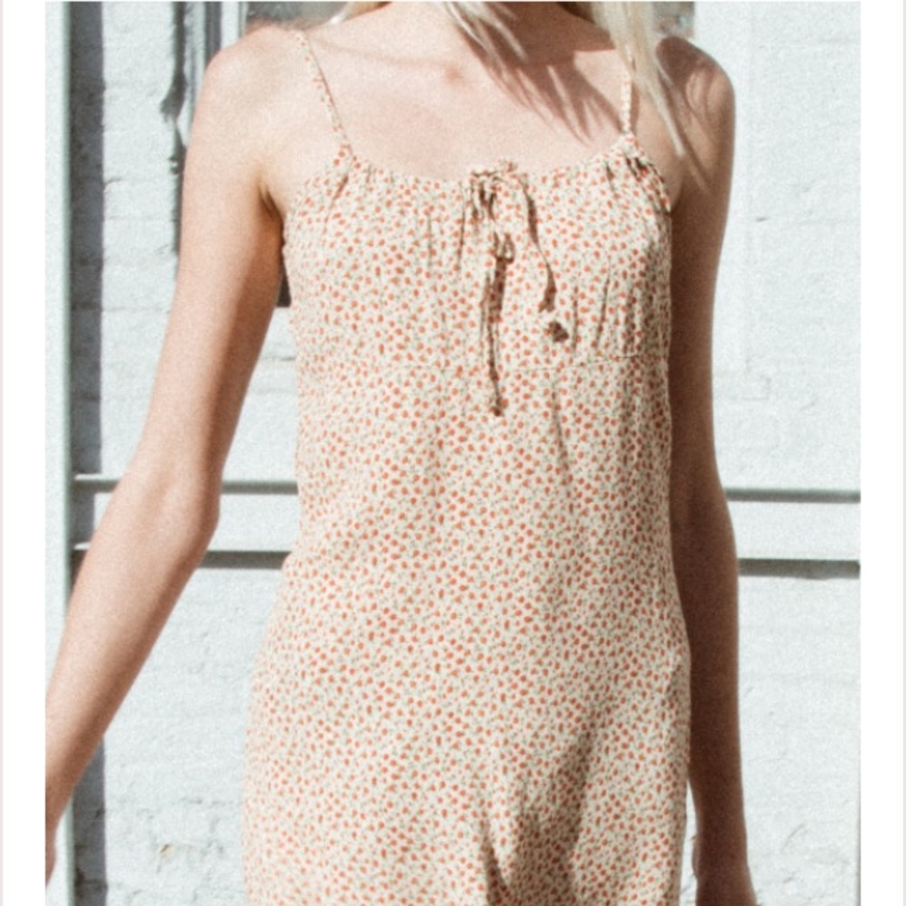 Brandy Josefine dress in yellow floral